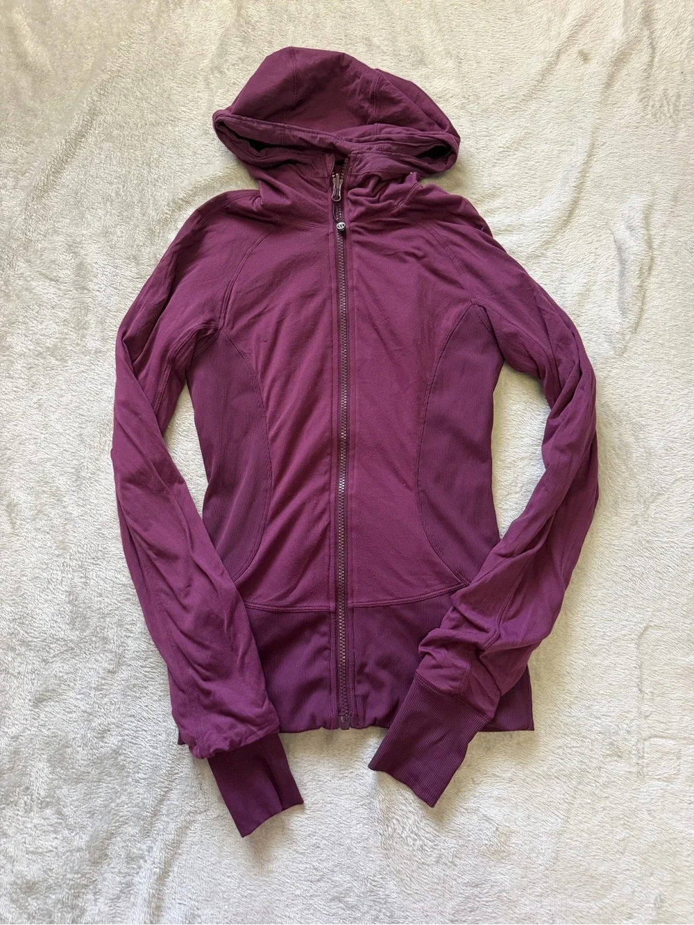 lululemon athletica Women's Reversible Hooded Zip Jacket - Plum